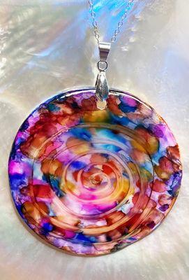 Sun Spiral Pendant