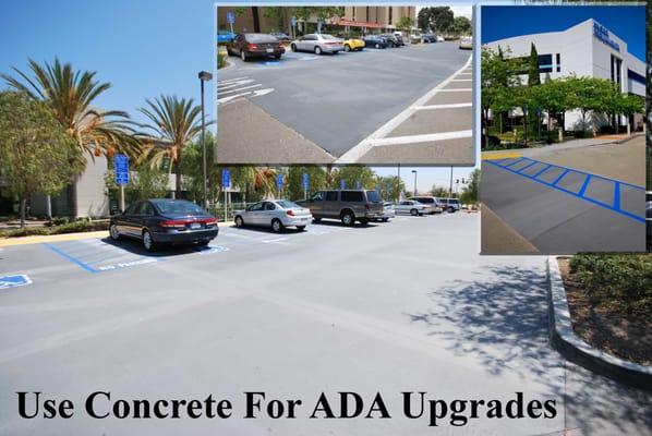 Concrete Constructors, Inc ADA - Asphalt to Concrete VE