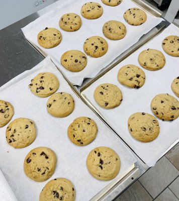 Fresh baked cookies