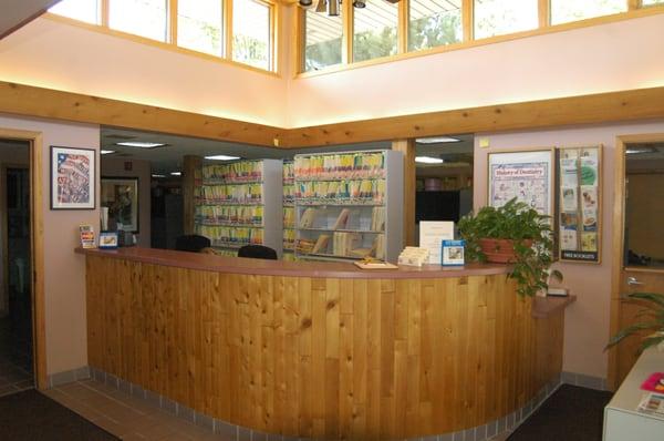 Rollins Family Dental; Reception Desk