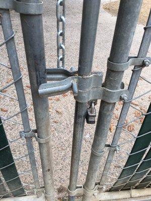 Here's the problem fencing/gate