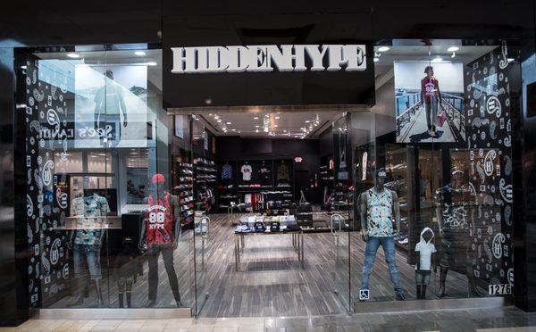 Hidden Hype Boutique Storefront.