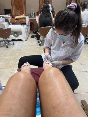 Pedicure delight!