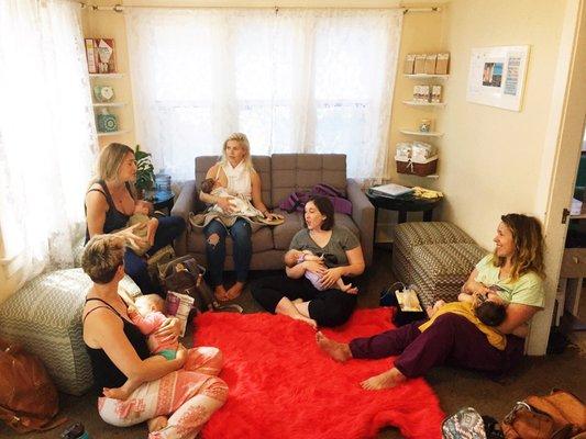 Our weekly Breastfeeding Support Group