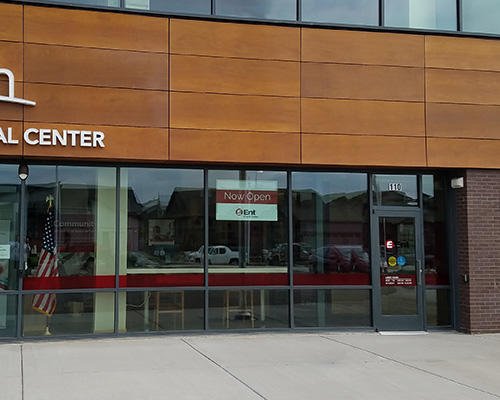 Exterior photo of Ent Credit Union Sterling Ranch Service Center in Highlands Ranch, Colorado