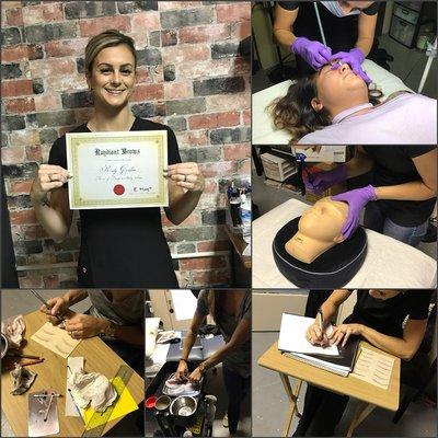 Microblading Training by a certified trainer