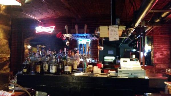 Coolest dive bar in town. Built in the 1890s.