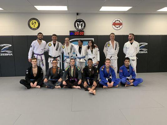 Brazilian Jiu-jitsu adult class at E3