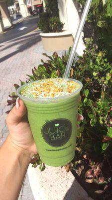 Green smoothie is the best smoothie ever!!! I love juice bar everything is so fresh and delicious.