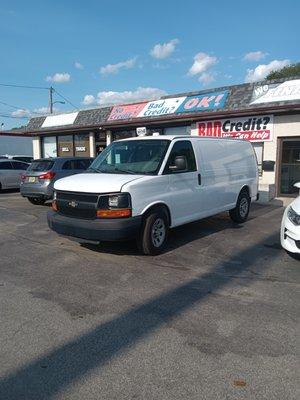 2010 Chevy Express 1500 series 3/4 ton payload