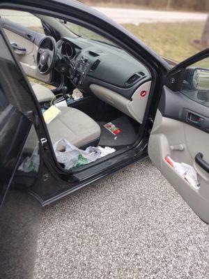 front passenger side before quick clean