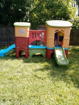 Our new outside play toy!