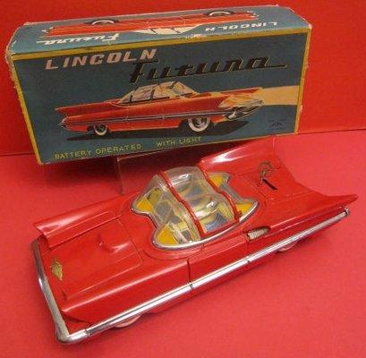 Lincoln Futura Vintage Tin Toy