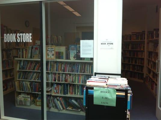 bookstore on the 2nd floor