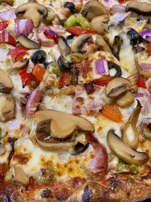 Beautiful toppings!