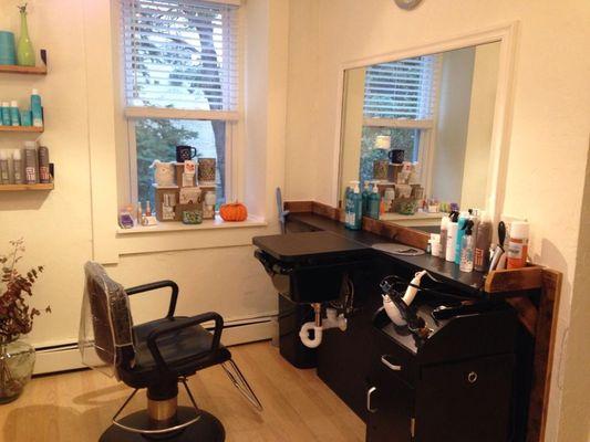 Studio hair salon.  Rental units available .