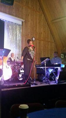 Ms. Linda Ricketts performing on jazz nite!