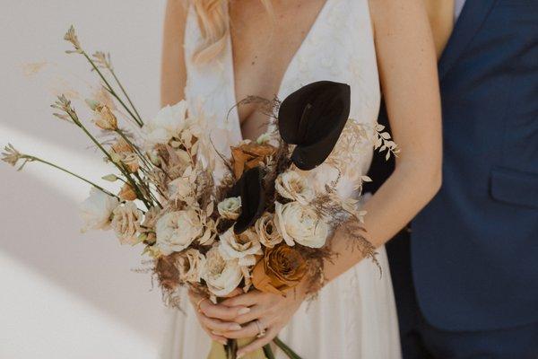 Bride's bouquet.