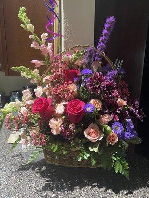 Gorgeous flowers that we received!