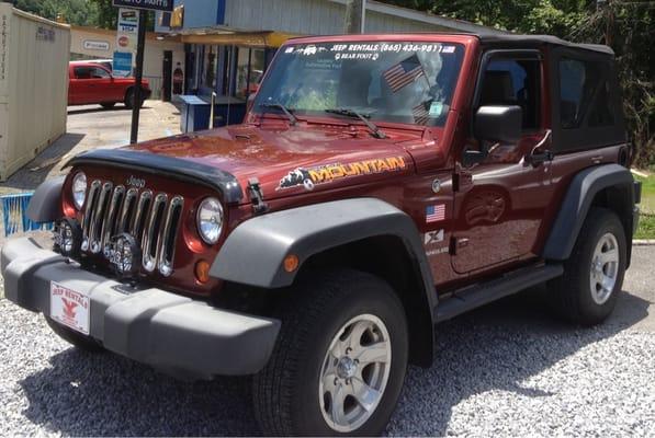 This is their new mountain edition jeep.