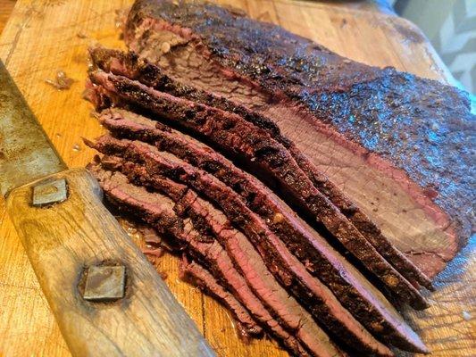 Smoked Beef Brisket!!