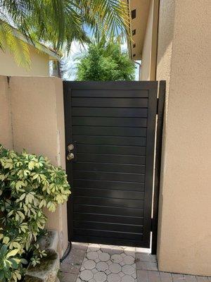 Aluminum Gate