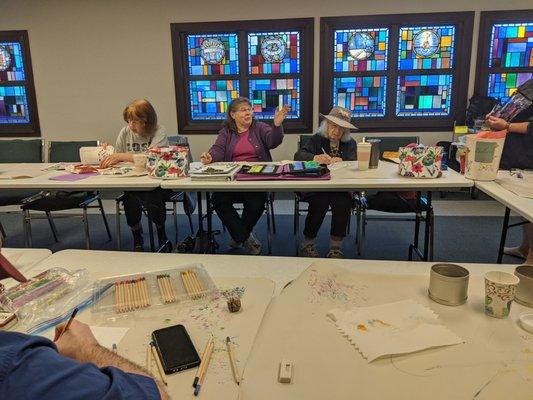 Manchaca United Methodist Church - art groups