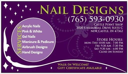 Nail Designs Business card