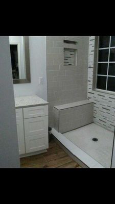 Tub to shower conversion