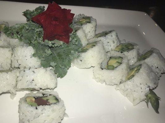 Tuna Avocado / Cucumber Rolls