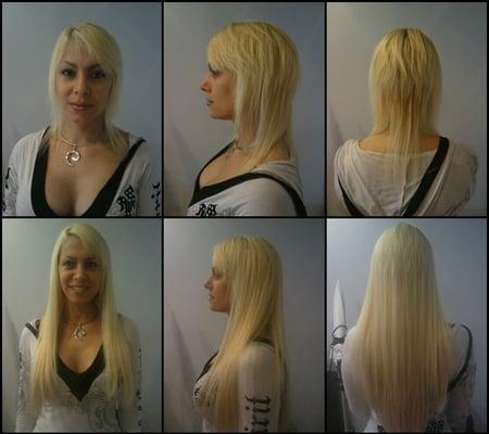 Special on HAIR EXTENSIONS/$400.00,plus %20 discount on the chemical services/website...www.hairloom.com