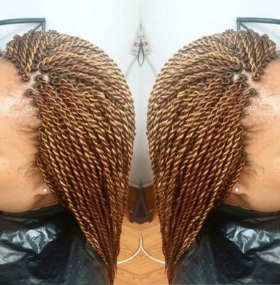 Small size Senegalese Twist