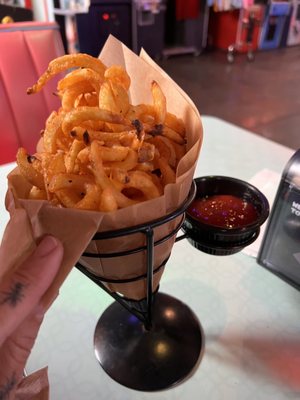 Curly fries!!!!!!