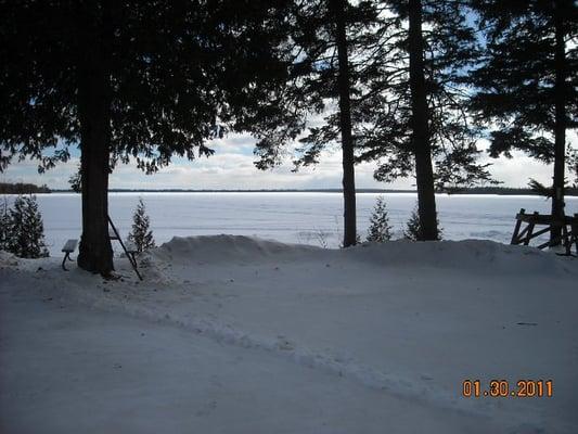 Winter time on the Lake