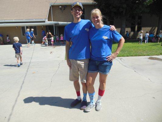 Pastor Zach & Jane - Crazy Sock Day VBS