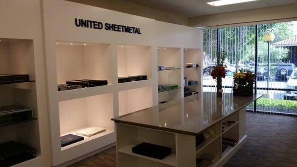 Commercial building office remodel for United Sheet Metal (Freemont, CA).