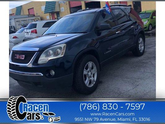 2008 GMC ACADIA: $999 Y MANEJE HOY MISMO  SIN CREDITO! YOU WORK! YOU DRIVE! BEST BUY HERE PAY HERE IN HIALEAH