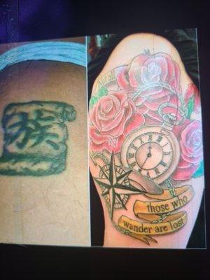 Awesome cover up