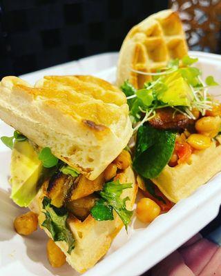 Gluten Free Waffle Sandwiches