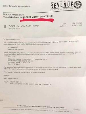 PRAYED FOR THIS! CONTACTED BY A VICTIM, $37k TO REPAIR THE VOLVO PURCHASED FROM ALBOET MOTOR SPORTS.  MECHANICALLY RUINED CARS!!! FRAUD!!!