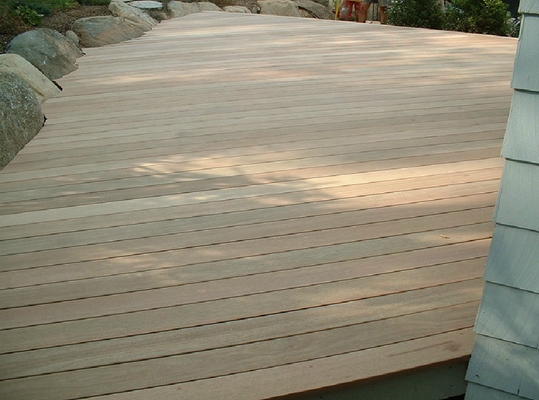 Deck - sanded