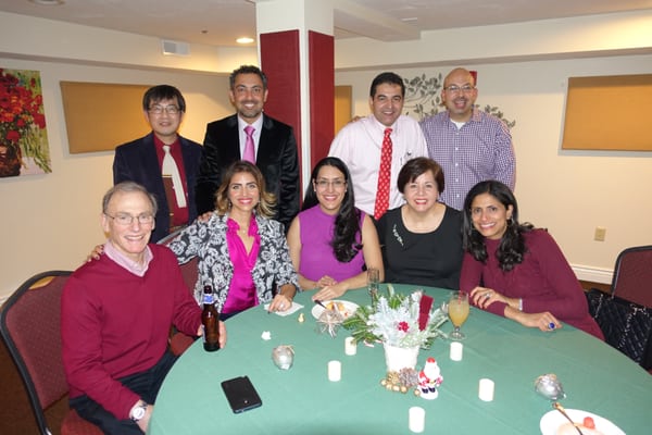 Hello from PoshOrtho Doctors! :) Bottom row Left  Dr Dietz, Dr Sagafi, Dr. Santana and Dr Hami.  Top row friends & family of PoshOrtho