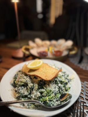 Chopped kale Caesar