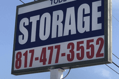 Todd Self Storage Signage