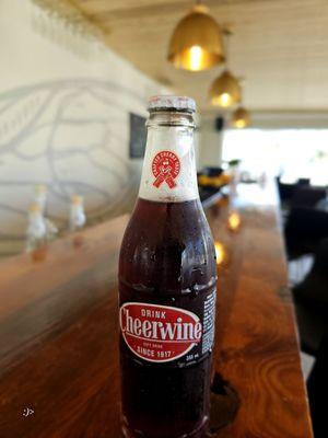 Good old fashioned Cheerwine.