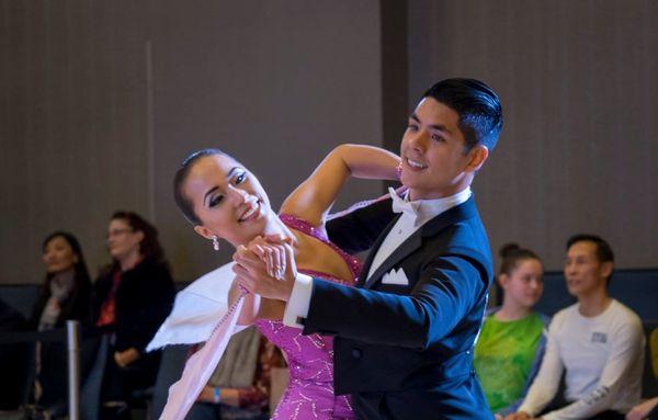 Competitive Ballroom Dancing Waltz