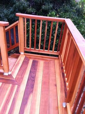 New Redwood Deck