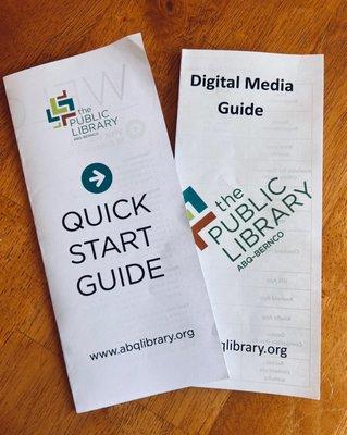 Library digital media guide