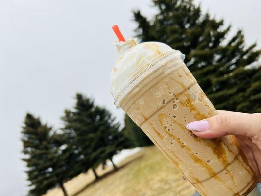 Caramel macchiato Frappe