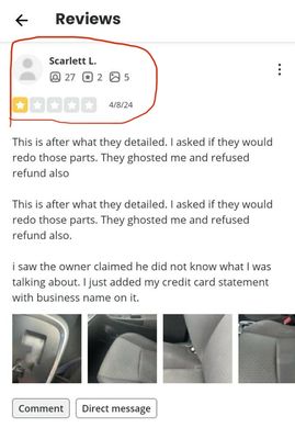 How can you explain identical text and pictures  on different review sites (Google/Yelp)? why do they have different account names?